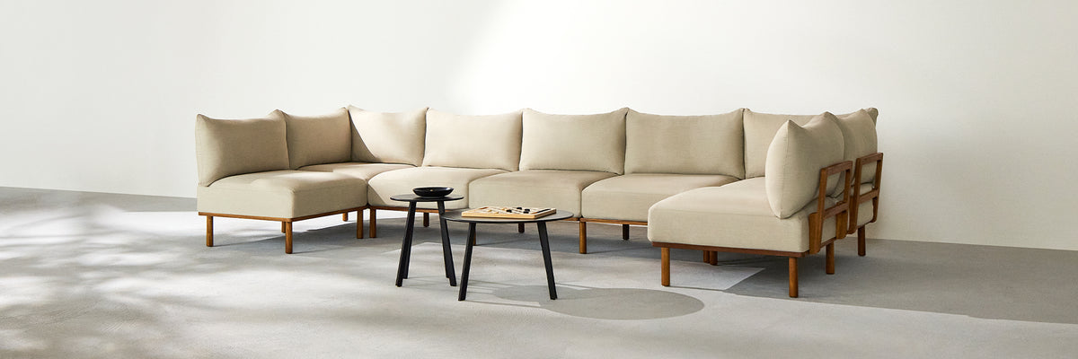 Outdoor Open-End Sofas + Sectionals | Jackfruit